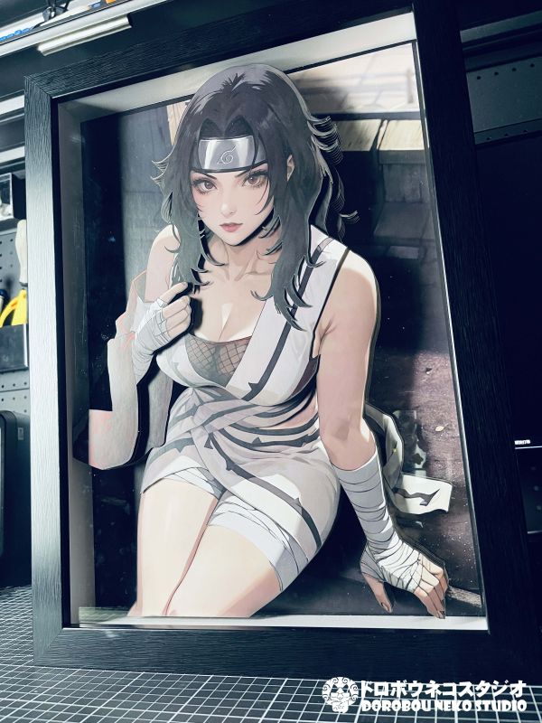 【海外代購】泥棒貓 DSMG-066 夕日紅 立體裝飾畫 