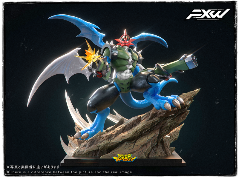 【預定】FXW 數碼寶貝 合體進化 機甲龍獸 