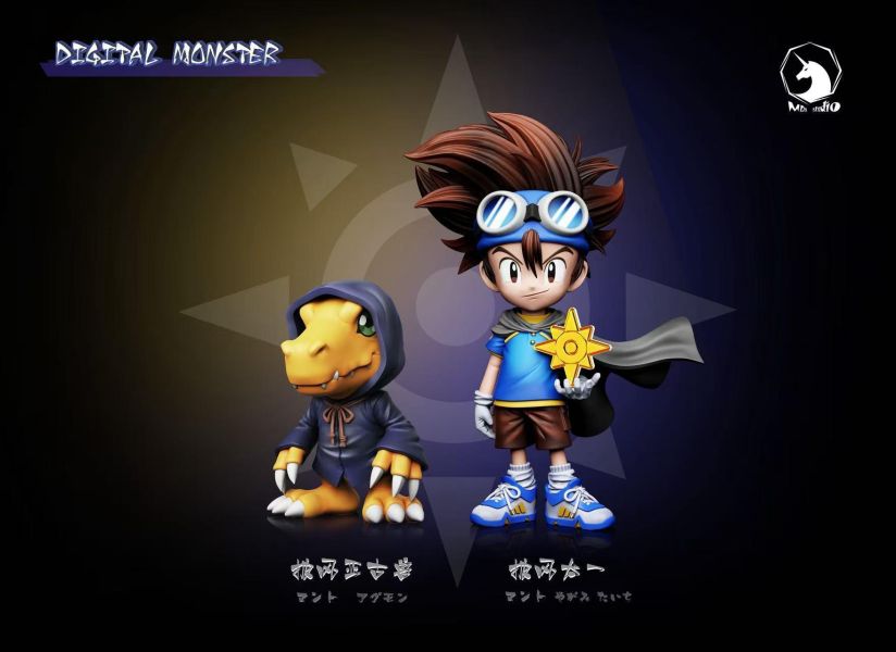 【預定】MDS 數碼寶貝 特別款 披風太一&披風亞古獸 