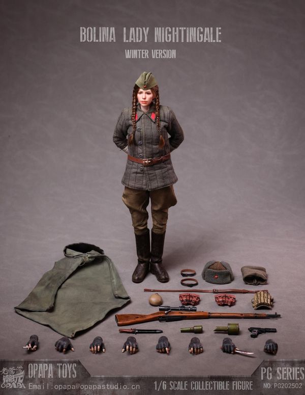 【海外代購】老爹爹潮玩 OPAPA TOYS 波麗娜 夜鶯女士 PG202504 