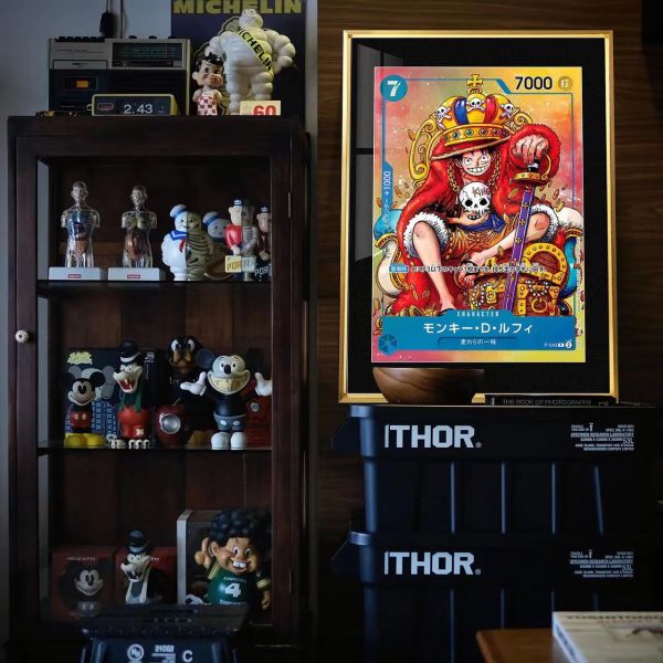 【海外代購】千鳥社 海賊王 路飛 寶藏 卡牌 草帽團 裝飾畫 