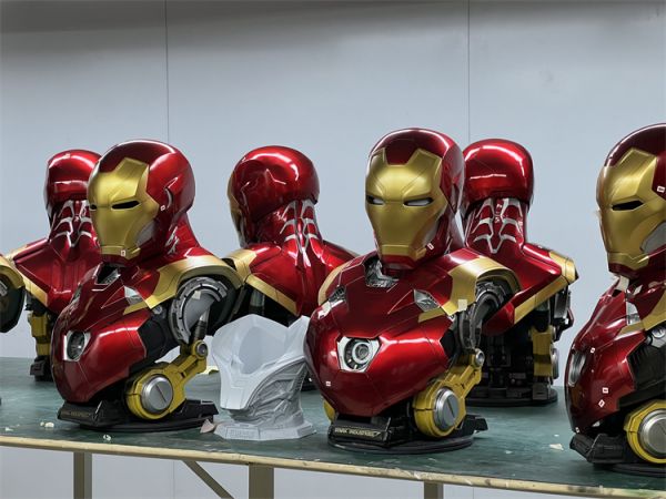 【海外代購】【68CM】鋼鐵俠 Mark47胸像 