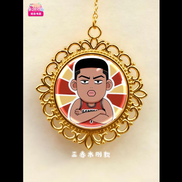 【海外代購】阿喵畫社 灌籃高手Q版招財招財 書籤紀念掛飾書籤掛飾 