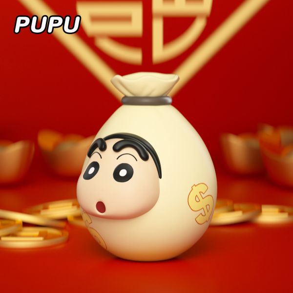 【預定】PuPu 蠟筆小新 錢袋子 
