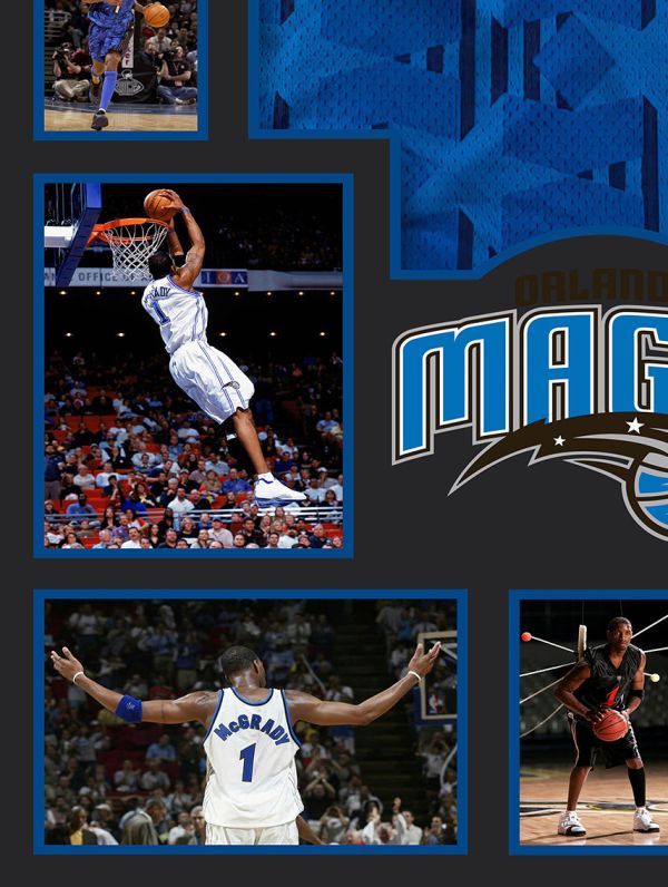 【海外代購】巴洛克 《麥迪球衣版畫》NBA系列奧蘭多魔術隊T-Mac火箭隊大睡眠藝術裝飾畫 