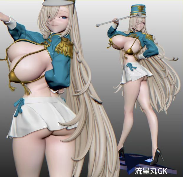 【R18-預定】流星丸 樂儀隊少女 奈醬 GK白模