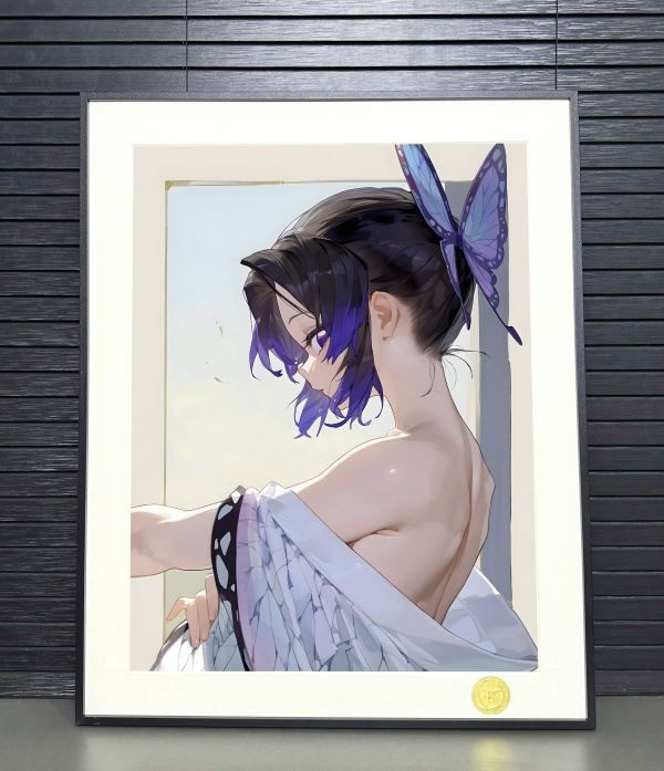 【海外代購】H2 《蝴蝶忍》鬼滅之刃小忍鬼殺隊蟲柱九柱裝飾畫 