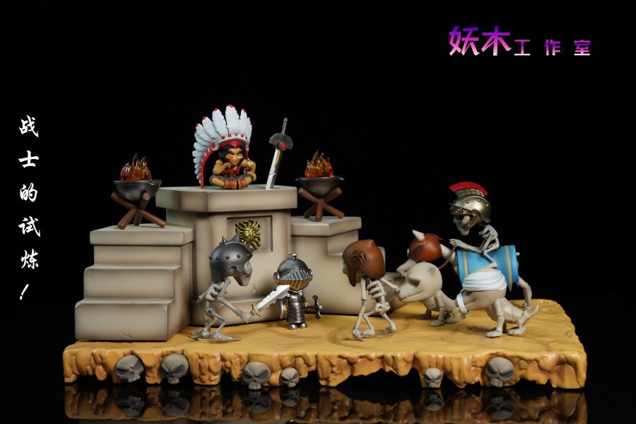 【預定】妖木 MapleStory微場景地圖第三彈 勇士部落 金銀島篇 