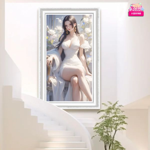 【海外代購】阿喵畫社 花早遇間 女帝 海賊王8k展館收藏級高清裝飾畫 