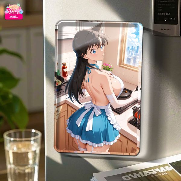 【海外代購】阿喵畫社 小餃子毛利蘭 8k超清精裱畫 午睡毛毯  冰箱貼 