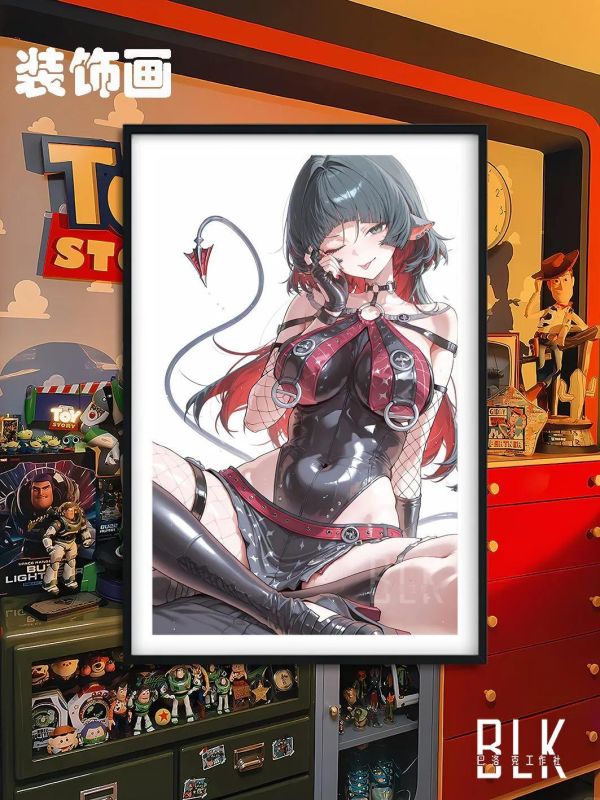 【海外代購】巴洛克 《坐姿簡杜》裝飾畫 絕區零 