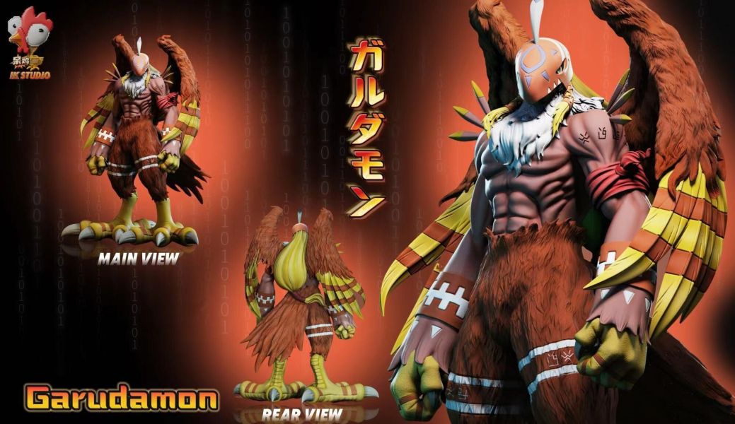 【預定】IKS呆雞社 伽樓達獸&武之內空 