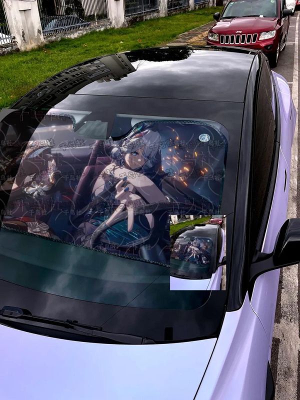 【海外代購】千鳥社《汽車前擋遮陽-爻光和忘歸人》 