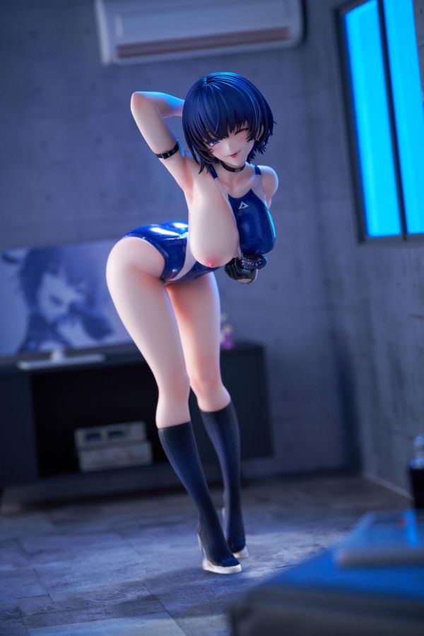 【R18PVC-預定】PartyLook うるりひ 原畫 海瀨蒼羽 競技泳裝 