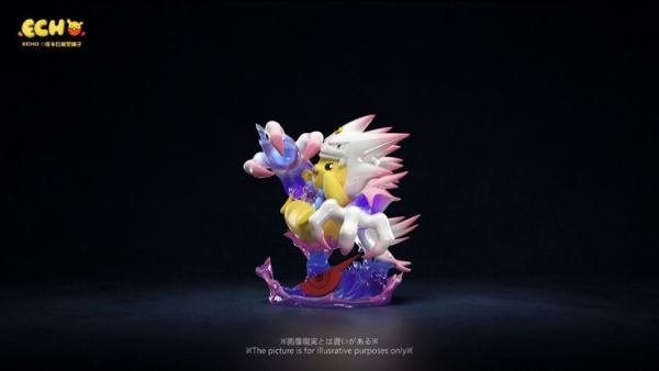 【預定】ECHO 皮模鋪 MEGA耿鬼皮卡丘（三週年款） 