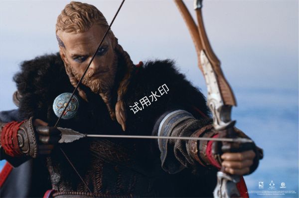 【海外代購】PureArts 刺客教條英靈殿 艾沃爾 狼吻者 可動人偶01 