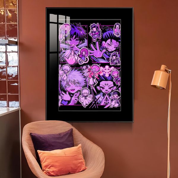 【海外代購】橘子 JUZI 咒術回戰Q版海報 