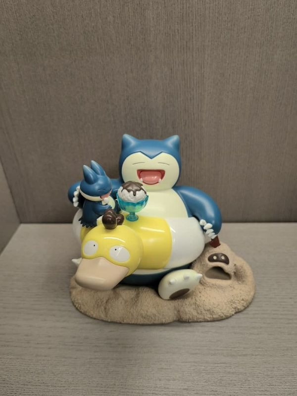 【海外代購】月見山 寶可夢小景系列001 沙灘卡比獸 