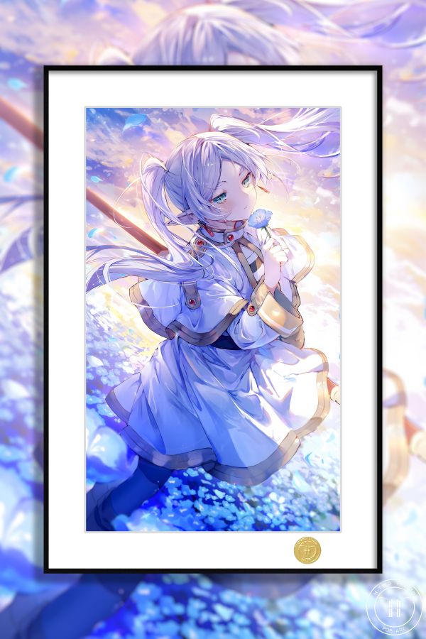 【海外代購】H2 《夢幻芙莉蓮》葬送的芙莉蓮動漫二次元裝飾畫 