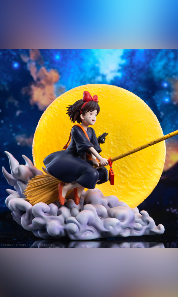 【海外代購】物語 宮崎駿桌面系列04 最自在的飛翔 魔女宅急便 
