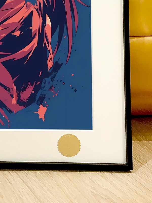 【海外代購】星空 《塗鴉風浪客劍心》緋村劍心明治劍客浪漫譚緋村拔刀齋HIMURA KENSHIN動漫裝飾畫 