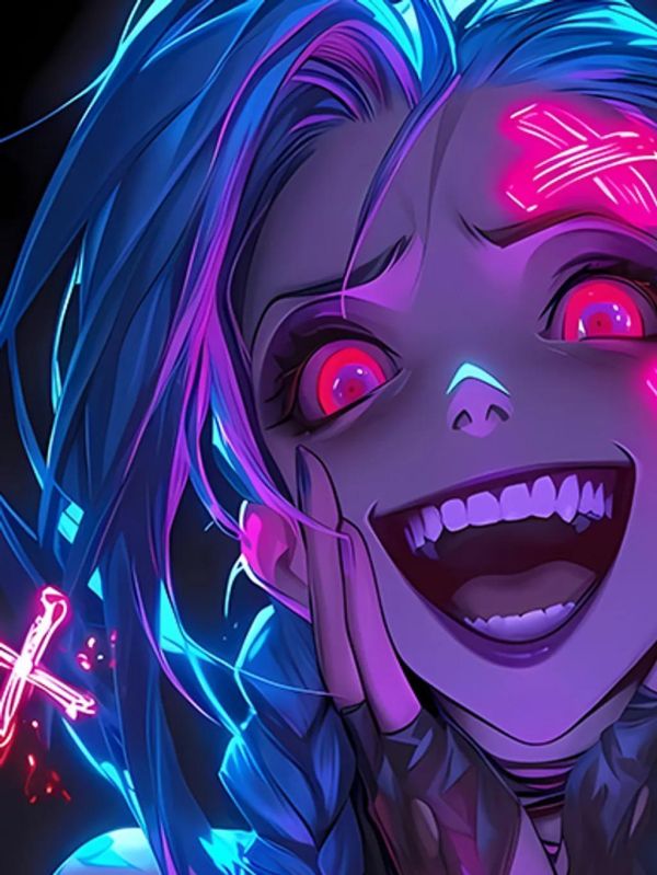 【海外代購】巴洛克 《驚喜金克斯》英雄聯盟LOL裝飾畫冰箱貼 