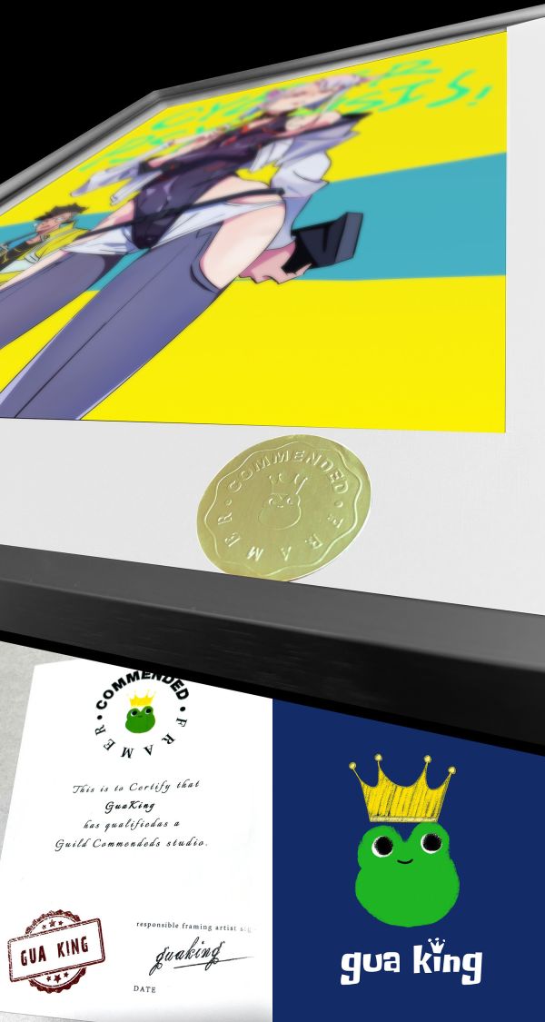 【海外代購】皇呱 《Cyber​​CP》賽博龐克：邊緣行者露西娜·櫛名田大衛·馬丁內斯CP週邊裝飾畫 午睡毯地毯 
