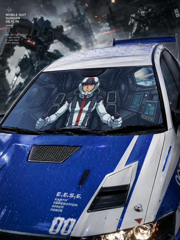【海外代購】千鳥社《汽車前擋遮陽-阿姆羅駕駛艙》 