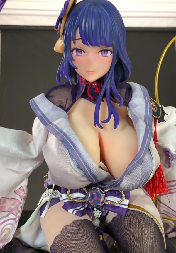 【預定】禦宅 雷電 可動矽膠人形玩偶 