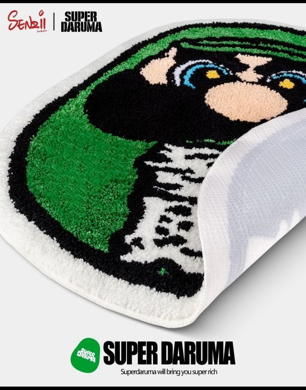 【海外代購】SENZII HOME 超級達摩 SuperDaruma 發財地毯 