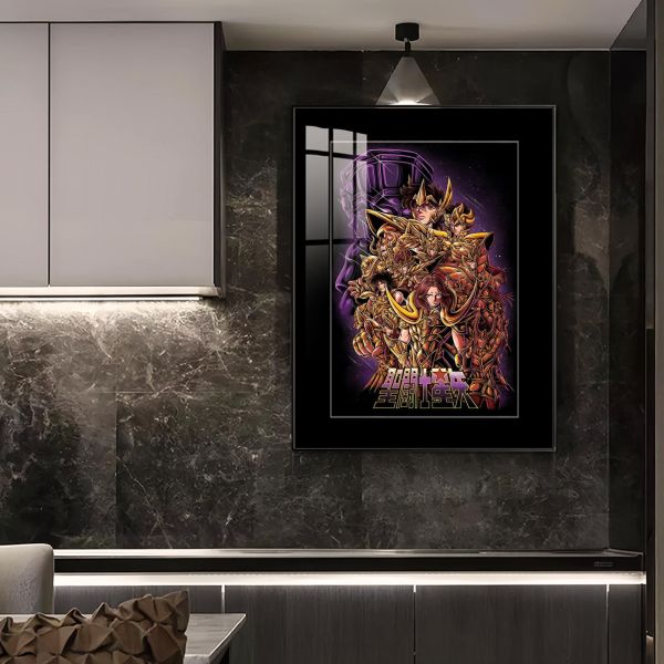 【海外代購】橘子 JUZI 聖鬥士星矢海報 