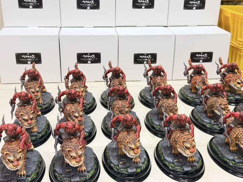 【海外代購】BIHS 桌面級劍風傳奇圖鑑第五彈 DAKA與老虎 