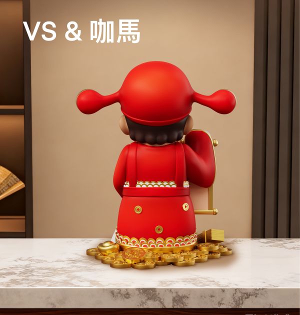 【預定】VS 咖馬模玩 招財馬裡奧 