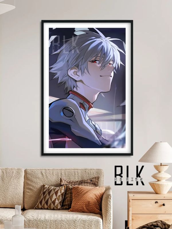 【海外代購】巴洛克 《渚薰》EVA新世紀福音戰士天鷹戰士裝飾畫冰箱貼 