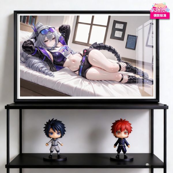 【海外代購】阿喵畫社 迎辰 銀狼 星鐵新品12k主題超清裝飾畫 滑鼠墊  床頭地墊 冰箱貼 