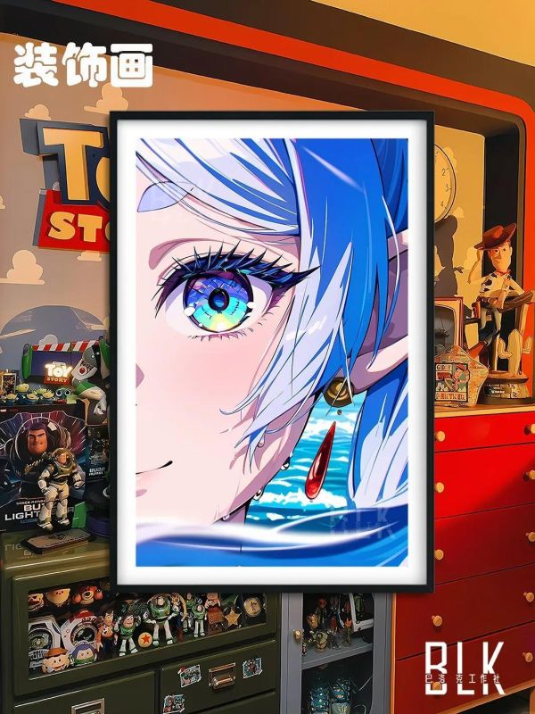 【海外代購】巴洛克《芙莉蓮之眼》葬送的芙莉蓮裝飾畫冰箱貼 