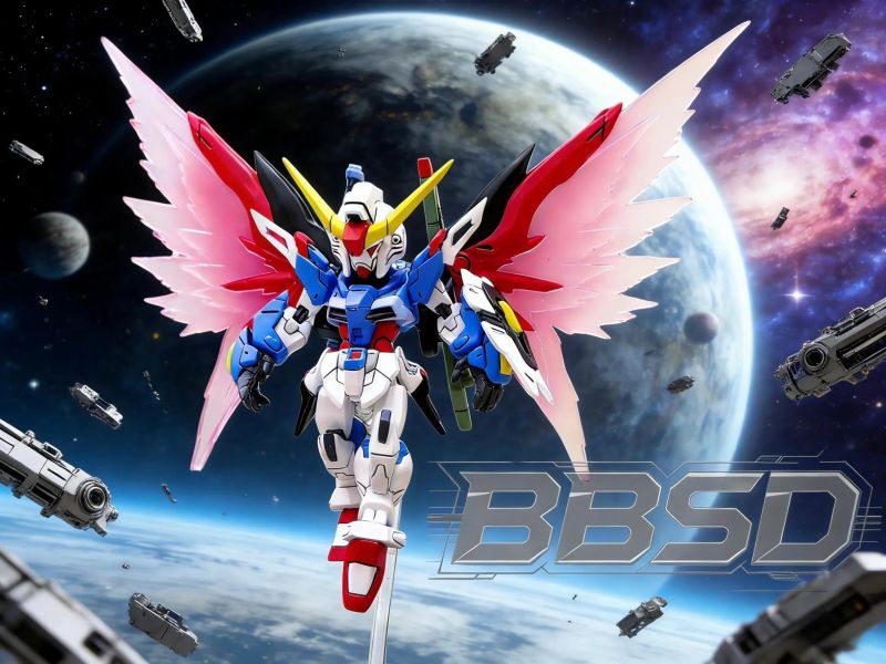 【預定】BBSD FW比例-命運高達 塗裝成品 