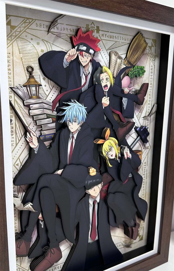 【海外代購】凹凸Panda 物理魔法使 馬修 3D紙藝立體畫 