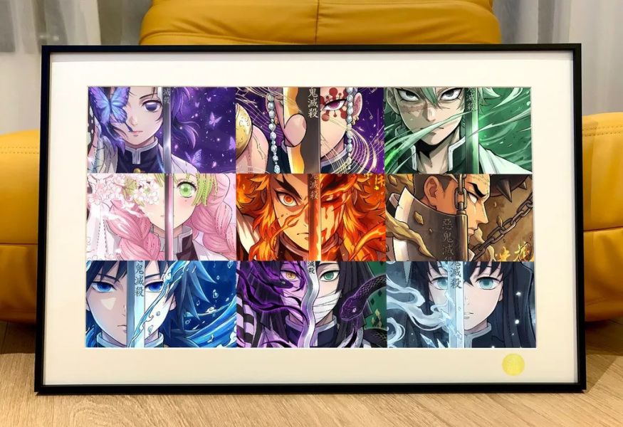 【海外代購】星空《九柱之刃》鬼滅之刃無限城篇裝飾畫 