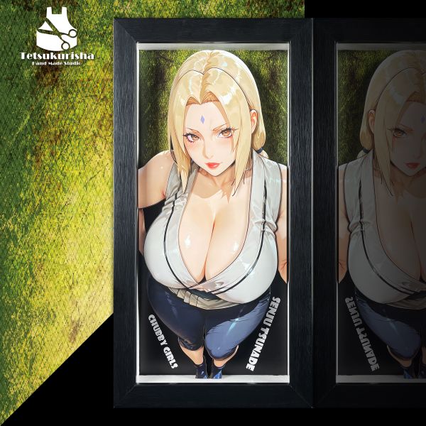 【海外代購】手造社 Tetsukurisha Chubby Girls Series 第六彈 千手綱手 Senju Tsunade 立體裝飾畫 