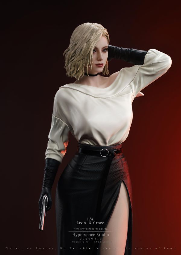 【實物預定】HP 惡靈古堡 安魂曲系列 leon里昂 Grace葛蕾絲 