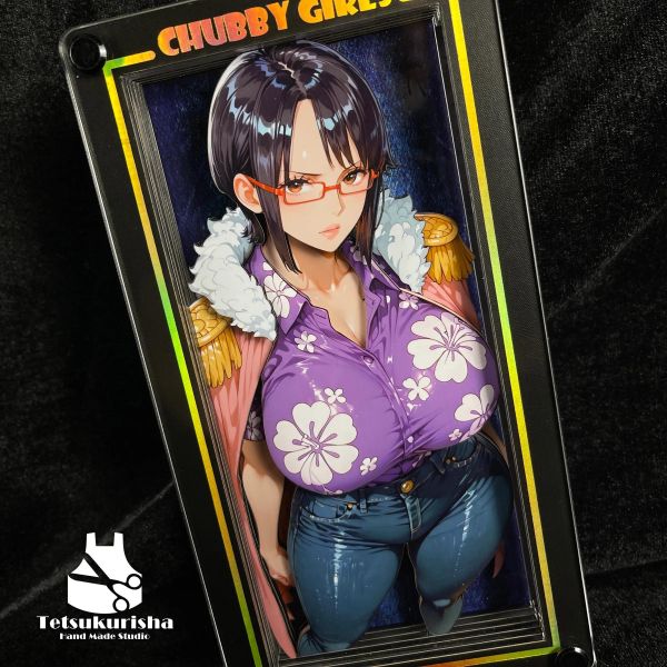 【海外代購】手造社 Tetsukurisha Chubby Girls Series 第八彈 達斯琪 Tashigi 立體裝飾畫 卡磚 