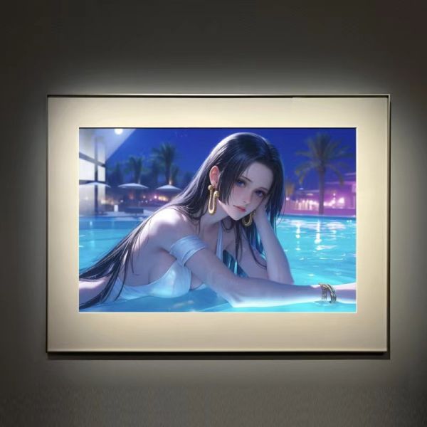 【海外代購】阿喵畫社 月光 女帝 展館級大號超清裝飾畫 