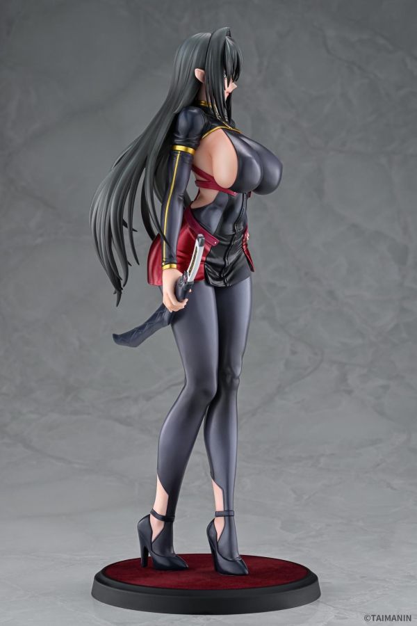 【R18PVC-預定】Q-six 對魔忍RPGX 安妮羅傑 瓦裘拉 1/6 黑色一般版 