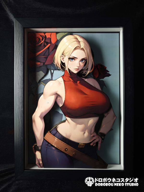 【海外代購】泥棒貓 DSMG-084 KOF 布魯瑪麗 立體裝飾畫 