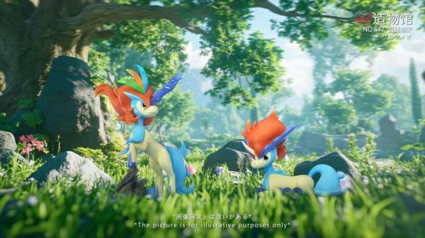 【預定】造物館 幻獸第六彈-凱路迪歐（雙形態） 