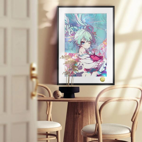 【海外代購】皇呱《初音cos八千代》初音未來裝飾畫 午睡毯  地毯 