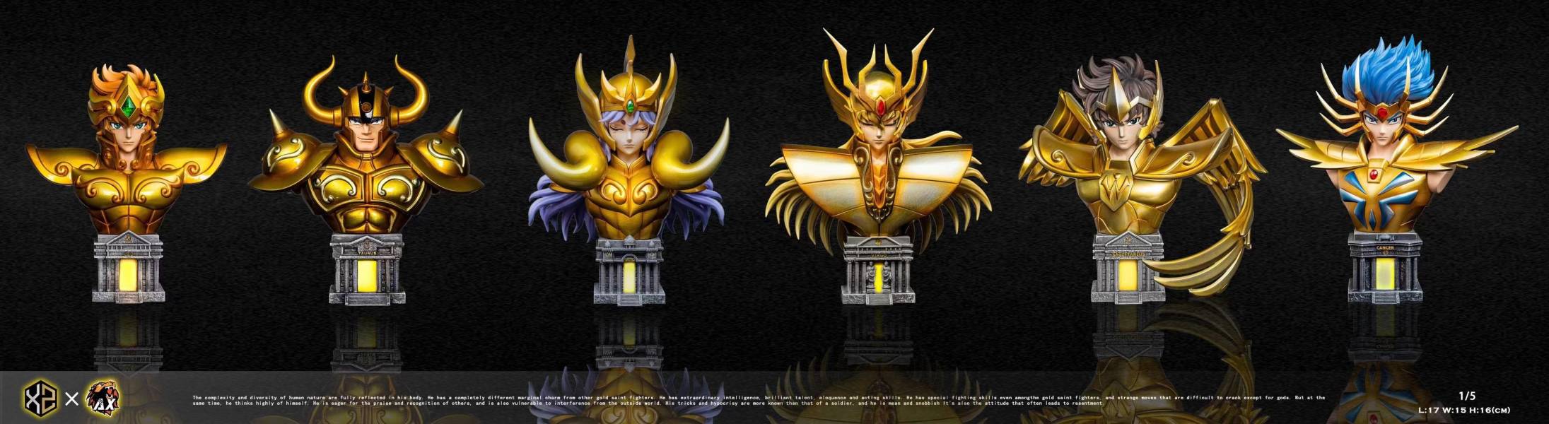 【海外代購】XS&AX 聖鬥士 黃金十二宮共鳴第六彈 巨蟹座 迪斯馬斯克 