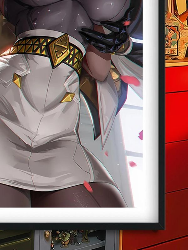 【海外代購】巴洛克《飄花金馭》Domina守望先鋒ow暴雪裝飾畫 