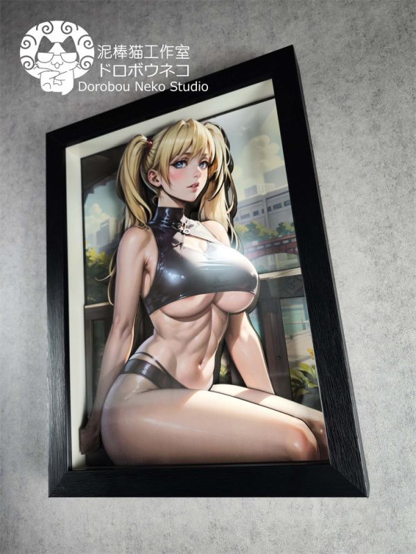 【海外代購】泥棒貓 DSMG-040 Naruto 色彩誘術 鳴人 立體裝飾畫 
